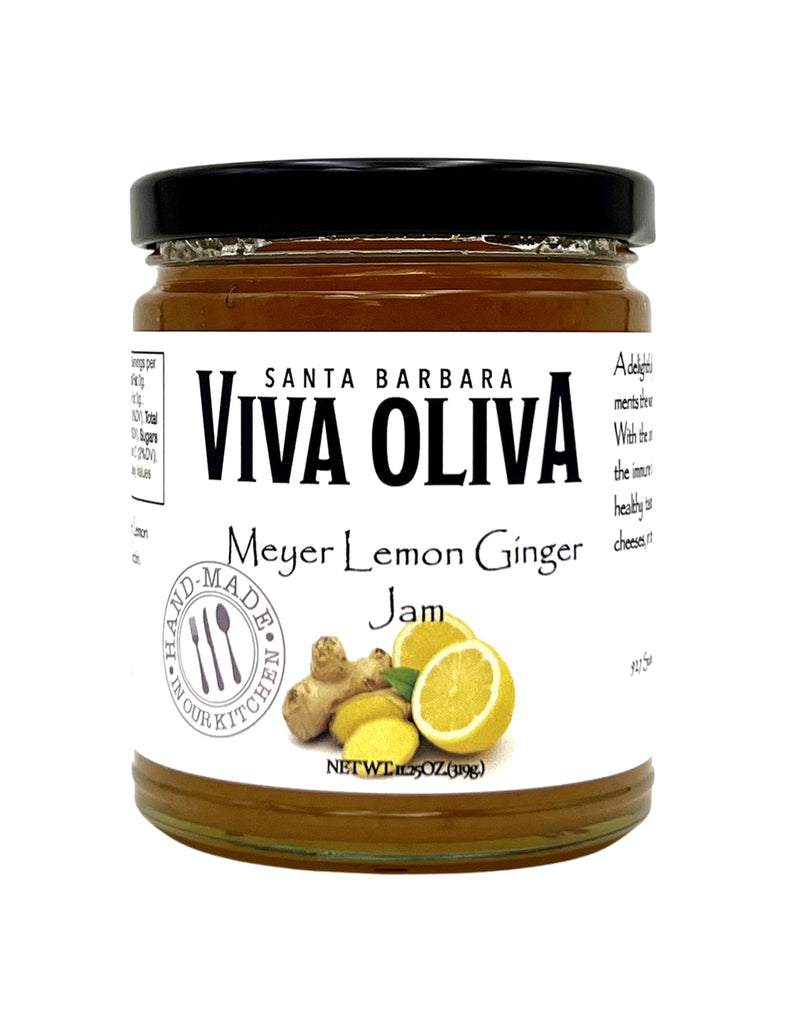 Viva Oliva Jam - Meyer Lemon Ginger
