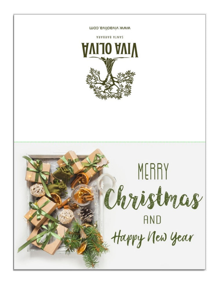 Greeting Card - Merry Christmas and Happy New Year