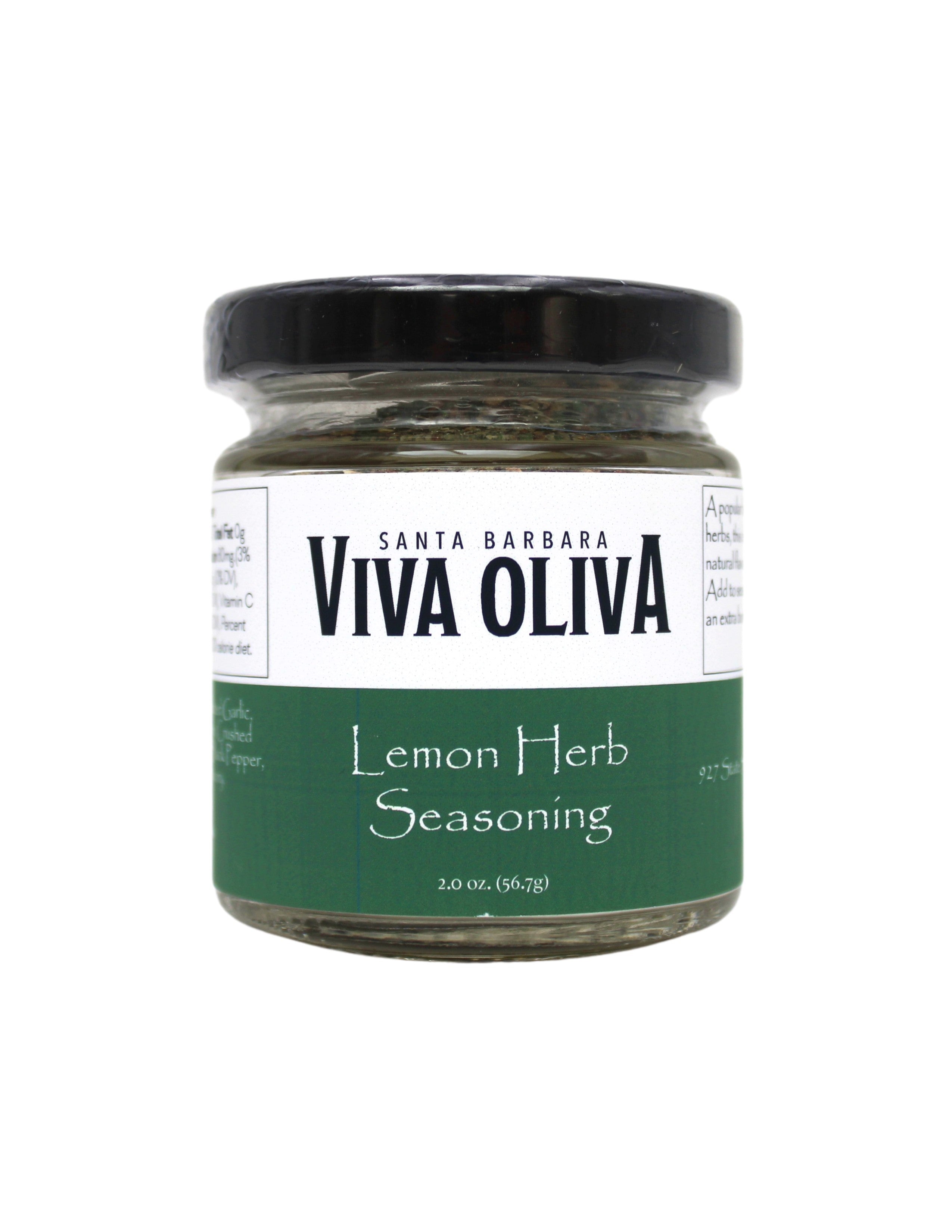 Zesty Lemon Herb Seasoning - Oliva!